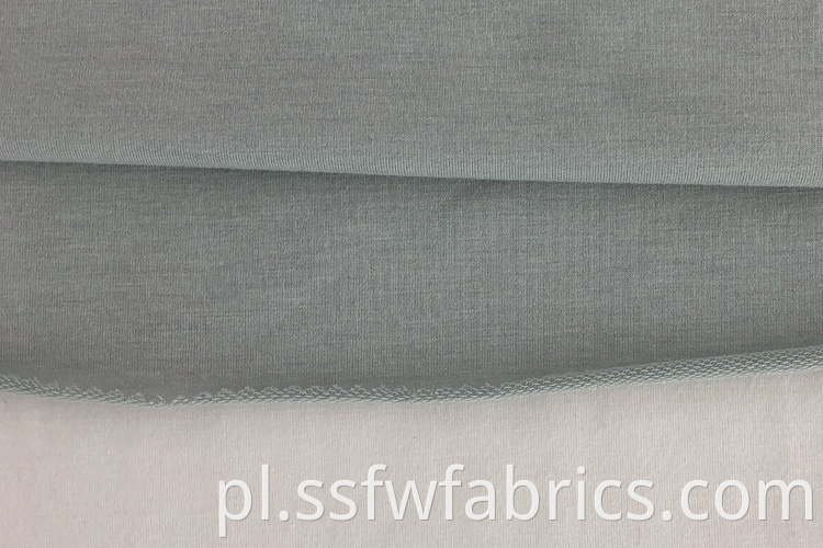 Grey French Terry Cloth Fabric